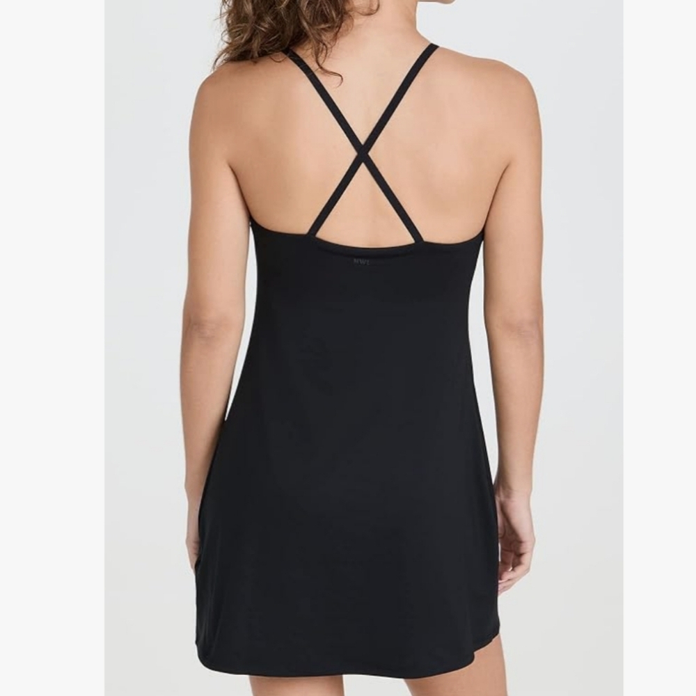 Madewell, MWL Flex Fitness Mini Dress, Black, EUC, Women's S - Picture 13 of 16